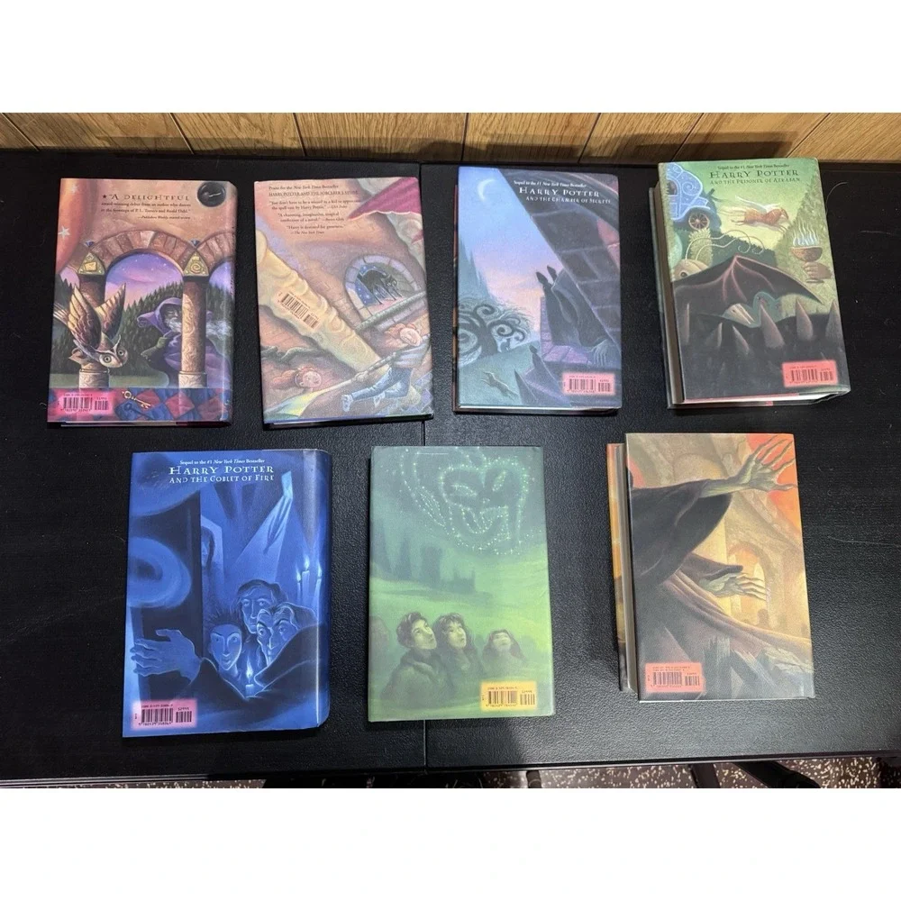 Harry Potter Complete Hardcover Set Books 1-7 Set First Edition (J.K. Rowling)
